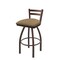 Holland Bar Stool Co 30" Low Back Swivel Bar Stool, Bronze Finish, Canter Sand Seat 41130BZ013 - alternate 1